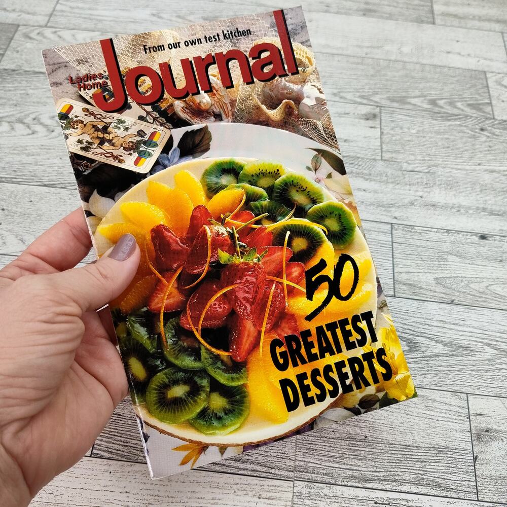 Ladies Home Journal 50 Greatest Desserts Cookbook Booklet Recipes